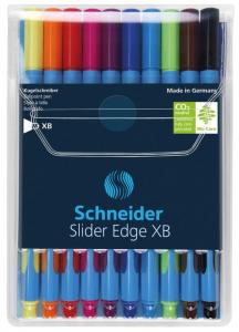 Tušinukų rinkinys Schneider Slider Edge XB, 10 spalvų