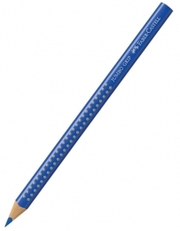 Akvarelinis pieštukas Faber-Castell Grip Jumbo, 1vnt, tams. mėl.