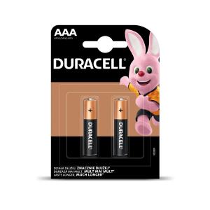 Baterijos DURACELL  AAA, LR03, 2vnt