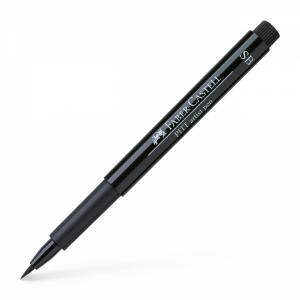 *Rašiklis piešimui Faber-Castell PITT Artist Pen, SB, #199 Black