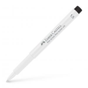 Rašiklis piešimui Faber-Castell PITT Artist Pen 1.5mm, #101 White