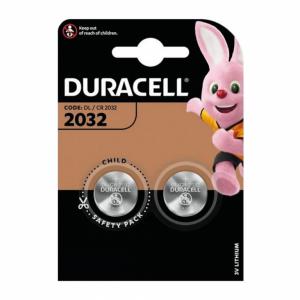 Elementai Duracell ličio, CR2032, 2vnt